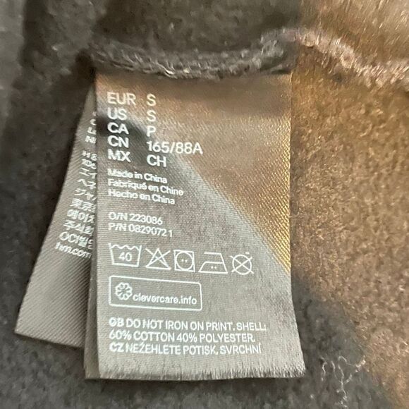 Divided UCLA Crewneck Sweatshirt Black Lightweight Fleece S - Picture 4 of 6